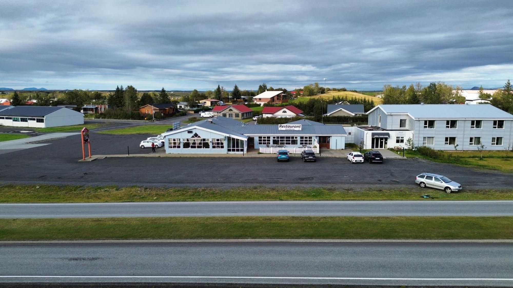 Kanslarinn Hostel Hella Eksteriør bilde